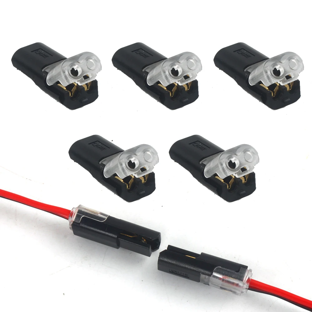5pcs 2p Spring Connector wire with no welding no screws Quick Connector cable clamp Terminal Block 2 Way Easy Fit for led strip
5pcs 2p Spring Connector wire with no welding no screws Quick Connector cable clamp Terminal Block 2 Way Easy Fit for led strip