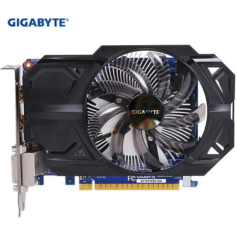 GIGABYTE Graphics Card GTX 750 Ti with 128 Bit GDDR5 Hdmi Dvi NVIDIA GeForce 2GB Used VGA Cards gtx 750 ti GPU Video Card for PC
GIGABYTE Graphics Card GTX 750 Ti with 128 Bit GDDR5 Hdmi Dvi NVIDIA GeForce 2GB Used VGA Cards gtx 750 ti GPU Video Card for PC