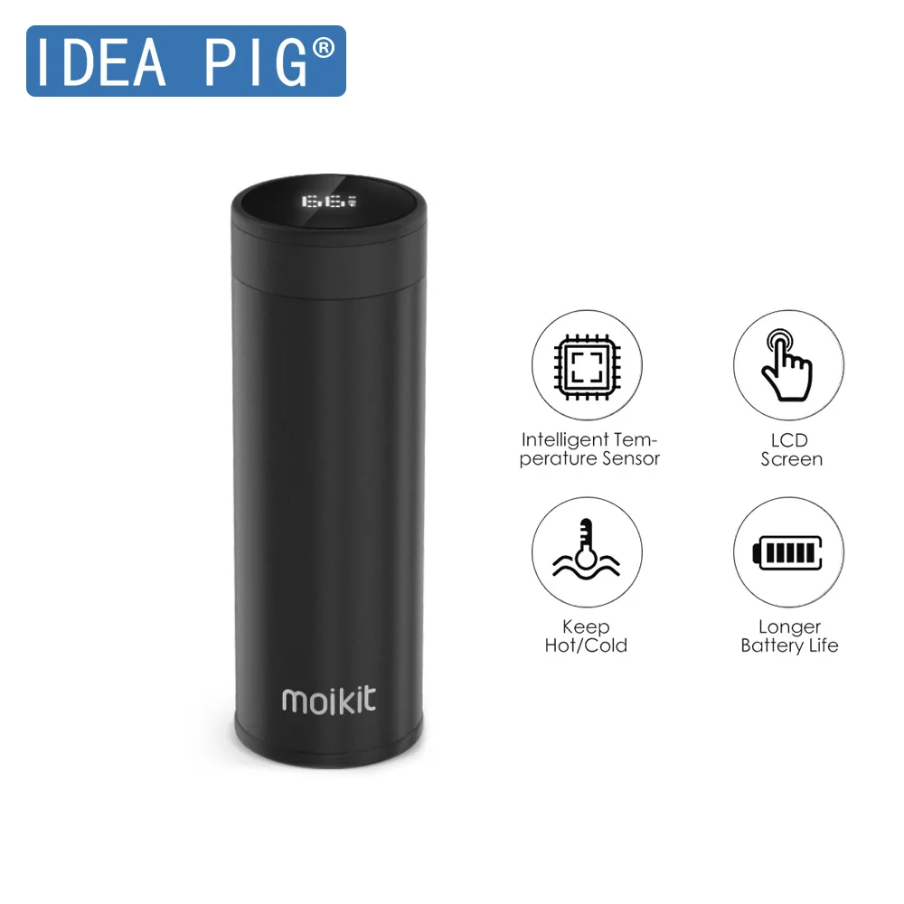 2019 IPX8 Waterproof Smart Thermos Cup Water Thermal Bottle Insulated Vacuum Flask With LCD Touch Screen Coffee Thermo Mug
2019 IPX8 Waterproof Smart Thermos Cup Water Thermal Bottle Insulated Vacuum Flask With LCD Touch Screen Coffee Thermo Mug