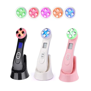 5 in 1 Facial Mesotherapy Electroporation RF Radio Frequency LED Photon Therapy Beauty Machine Face Lift Skin Care Face Massager
5 in 1 Facial Mesotherapy Electroporation RF Radio Frequency LED Photon Therapy Beauty Machine Face Lift Skin Care Face Massager