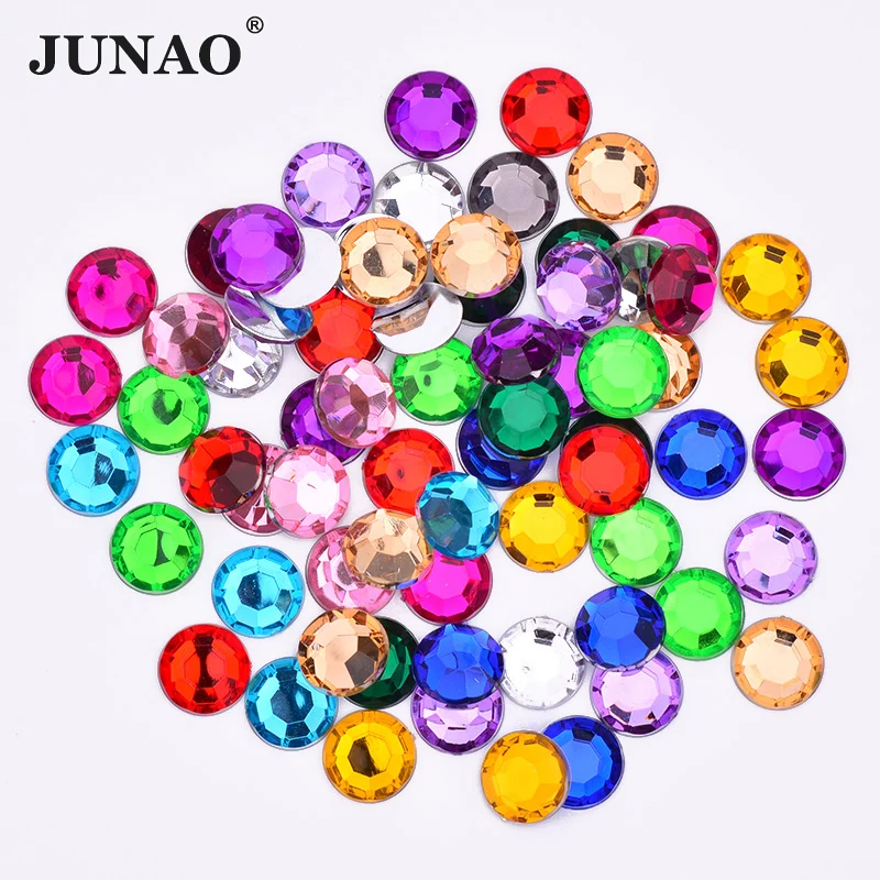 Круглые акриловые стразы JUNAO 10 мм разных цветов, стразы с плоской задней поверхностью, драгоценные камни, клей на хрустальные камни, бусины б...
Круглые акриловые стразы JUNAO 10 мм разных цветов, стразы с плоской задней поверхностью, драгоценные камни, клей на хрустальные камни, бусины б...
