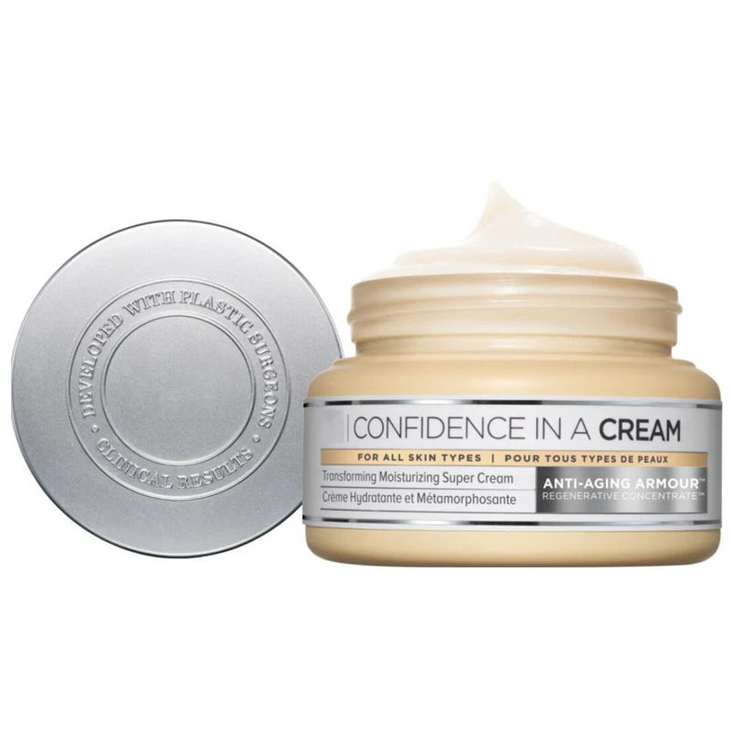 IT Cosmetics Confidence In A Cream Moisturizer Hydrating Transforming Moisturizing Super Cream Full Size 60 mL/ 2 oz.
IT Cosmetics Confidence In A Cream Moisturizer Hydrating Transforming Moisturizing Super Cream Full Size 60 mL/ 2 oz.