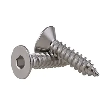20-100PCS 304 Stainless Steel Countersunk Head Socket Self Tapping Screw M3*8mm Flat Head Hexagonal Screws Bolts
20-100PCS 304 Stainless Steel Countersunk Head Socket Self Tapping Screw M3*8mm Flat Head Hexagonal Screws Bolts