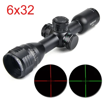BESTSIGHT 6X32 Short Optical Scopes With Red And Green Illuminated 1inchTube Mil-dot Reticle Riflescopes For Hunting Chasse
BESTSIGHT 6X32 Short Optical Scopes With Red And Green Illuminated 1inchTube Mil-dot Reticle Riflescopes For Hunting Chasse