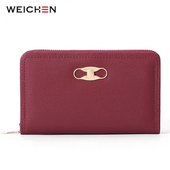 WEICHEN Many Departments Standard Wallets for Women Card Holder Zipper Coin & Cell Phone Pocket Female Wallet Day Clutch Purse
WEICHEN Many Departments Standard Wallets for Women Card Holder Zipper Coin & Cell Phone Pocket Female Wallet Day Clutch Purse