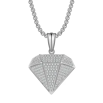 2020 new fashion personality necklace three-dimensional shape cubic zirconia pendant white gold chain hip-hop hip-hop jewelry
2020 new fashion personality necklace three-dimensional shape cubic zirconia pendant white gold chain hip-hop hip-hop jewelry