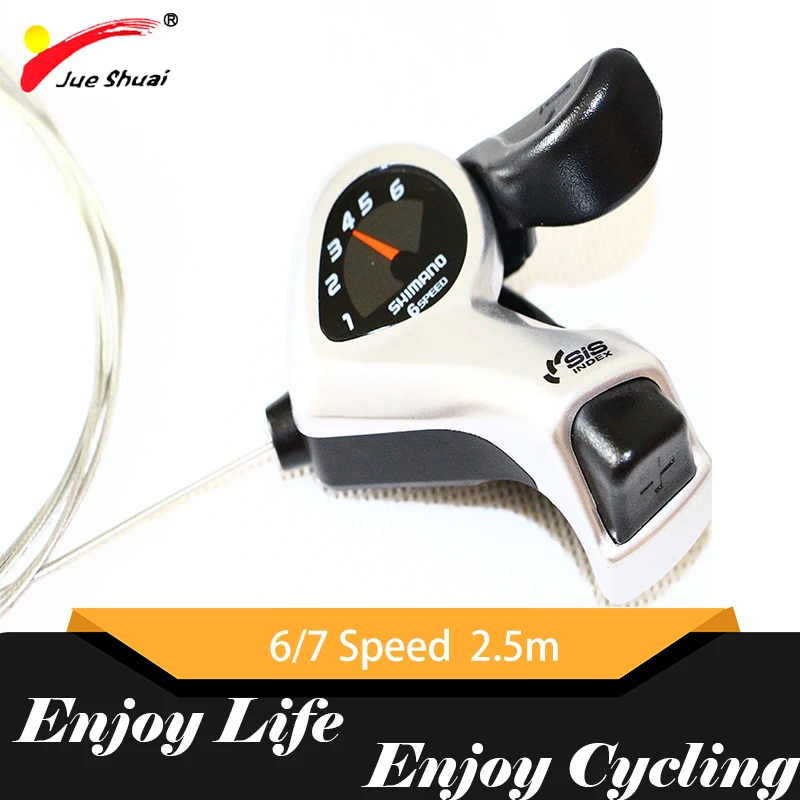 JS 6/7 Speed 2.5M Cord Length Aluminum Derailleur Suit For MTB And Road Cycling Shimano Deore Adult Bicycle Bike Accessories
JS 6/7 Speed 2.5M Cord Length Aluminum Derailleur Suit For MTB And Road Cycling Shimano Deore Adult Bicycle Bike Accessories