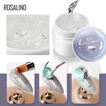 ROSALIND 5ml No Wipe Nail Gel Rhinestone Strong Adhesive Glue For Rhinestones Decorations UV LED Lamp
ROSALIND 5ml No Wipe Nail Gel Rhinestone Strong Adhesive Glue For Rhinestones Decorations UV LED Lamp