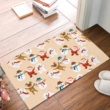 Merry Christmas Santa Snonman Bath Rugs Christmas Doormat Non-Slip Door Mat Carpet Bathroom Accessories Customizable
Merry Christmas Santa Snonman Bath Rugs Christmas Doormat Non-Slip Door Mat Carpet Bathroom Accessories Customizable