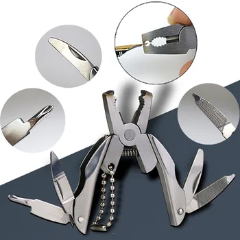 7 in One Hand Tool Stainless Multitool Fold Pocket Knife Pliers Outdoor Tools Screwdriver Mini Portable Folding Multitool Sets
7 in One Hand Tool Stainless Multitool Fold Pocket Knife Pliers Outdoor Tools Screwdriver Mini Portable Folding Multitool Sets