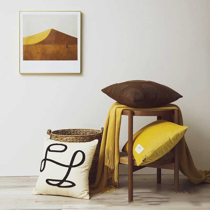 Brand New Cotton Fabric Fashion Modern Design Style Home Sofa Cushion Cover Pillowcase Without Core for Living Room Bedroom 45cm
Brand New Cotton Fabric Fashion Modern Design Style Home Sofa Cushion Cover Pillowcase Without Core for Living Room Bedroom 45cm