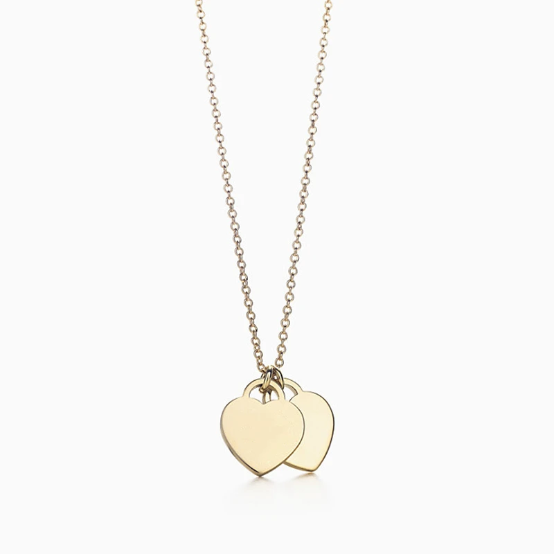 SHINETUNG Original 100% S925 Sterling Silver Double Heart-Shape Open Heart Rounded Pendant Necklace Women Fine High-End jewelry
SHINETUNG Original 100% S925 Sterling Silver Double Heart-Shape Open Heart Rounded Pendant Necklace Women Fine High-End jewelry