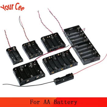 AA Size Power Battery Storage Case Box Holder Leads With 1 2 3 4 5 6 8 Slots Container Bag DIY Standard Batteries Charging 
AA Size Power Battery Storage Case Box Holder Leads With 1 2 3 4 5 6 8 Slots Container Bag DIY Standard Batteries Charging