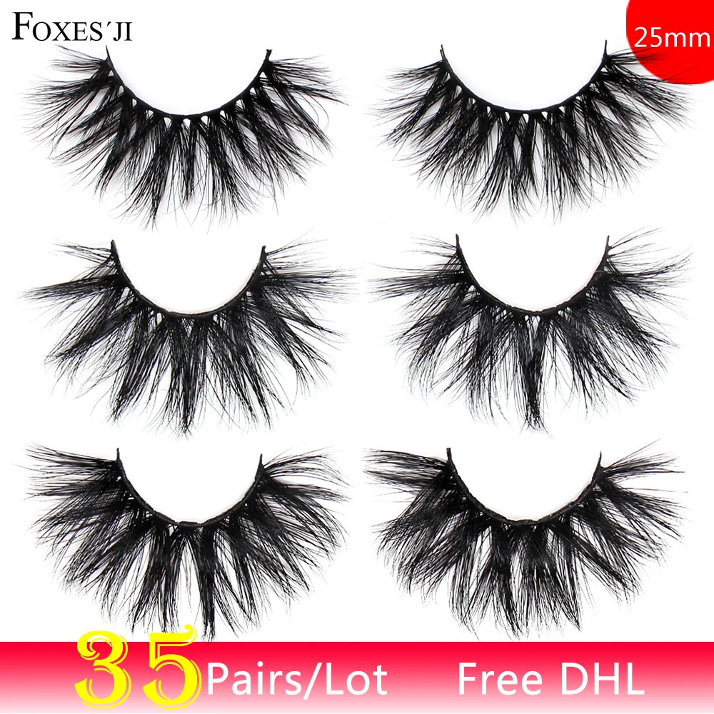 FOXESJI 35Pairs Mink Eyelashes 25mm Lashes Volume Fluffy Full Cross Thick Mink Lashes False Eyelashes Reusable Eyelash Free DHL
FOXESJI 35Pairs Mink Eyelashes 25mm Lashes Volume Fluffy Full Cross Thick Mink Lashes False Eyelashes Reusable Eyelash Free DHL