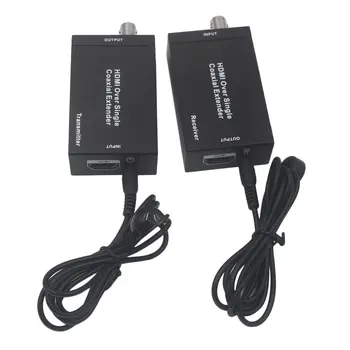 Extender Over Signal Coax Hd Network Coaxial Cable Transmission System Extender Cable Signal Amplifier Ethernet 100m Distance 
Extender Over Signal Coax Hd Network Coaxial Cable Transmission System Extender Cable Signal Amplifier Ethernet 100m Distance