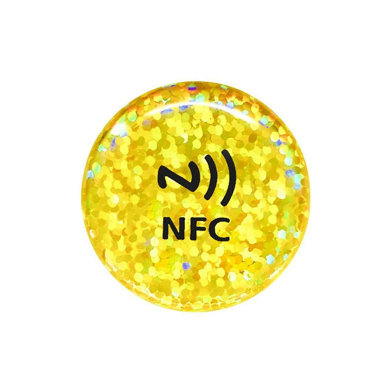 Anti Metal NFC Ntag213 Tag 504 bytes 13.56MHZ Diameter 30mm NFC Epoxy Labels/Sticker For All Cell Phone Social Share OneHop
Anti Metal NFC Ntag213 Tag 504 bytes 13.56MHZ Diameter 30mm NFC Epoxy Labels/Sticker For All Cell Phone Social Share OneHop