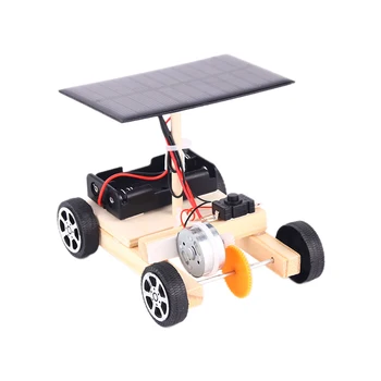 Mini Wood DIY Solar Electrical Car Kid Science Educational Assembly Toy Set 
Mini Wood DIY Solar Electrical Car Kid Science Educational Assembly Toy Set