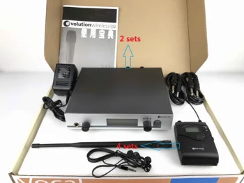 2sets EW300iem monitor G3 Monitor Wireless System with Bodypack Transmitter In Ear Stereo for customer from Russian
2sets EW300iem monitor G3 Monitor Wireless System with Bodypack Transmitter In Ear Stereo for customer from Russian