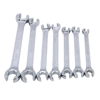 Double Headed Metric Open End Wrench Six Angle Special Metal Wrenches for Oil Pipe Tubing Spanner Auto Repair Tools 1pcs
Double Headed Metric Open End Wrench Six Angle Special Metal Wrenches for Oil Pipe Tubing Spanner Auto Repair Tools 1pcs