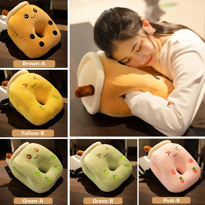 Cute Bubble Tea Stuffed Plush Waist Pillow Cartoon Fruit Hand Warmer Milk Tea Boba Cushion Pillow Kids Toy Girl Birthday Gift
Cute Bubble Tea Stuffed Plush Waist Pillow Cartoon Fruit Hand Warmer Milk Tea Boba Cushion Pillow Kids Toy Girl Birthday Gift