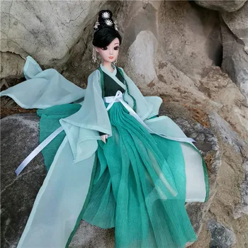 30CM Chinese Mythology Dress girl princess Bjd doll can change clothes toys Gift For Girl 
30CM Chinese Mythology Dress girl princess Bjd doll can change clothes toys Gift For Girl