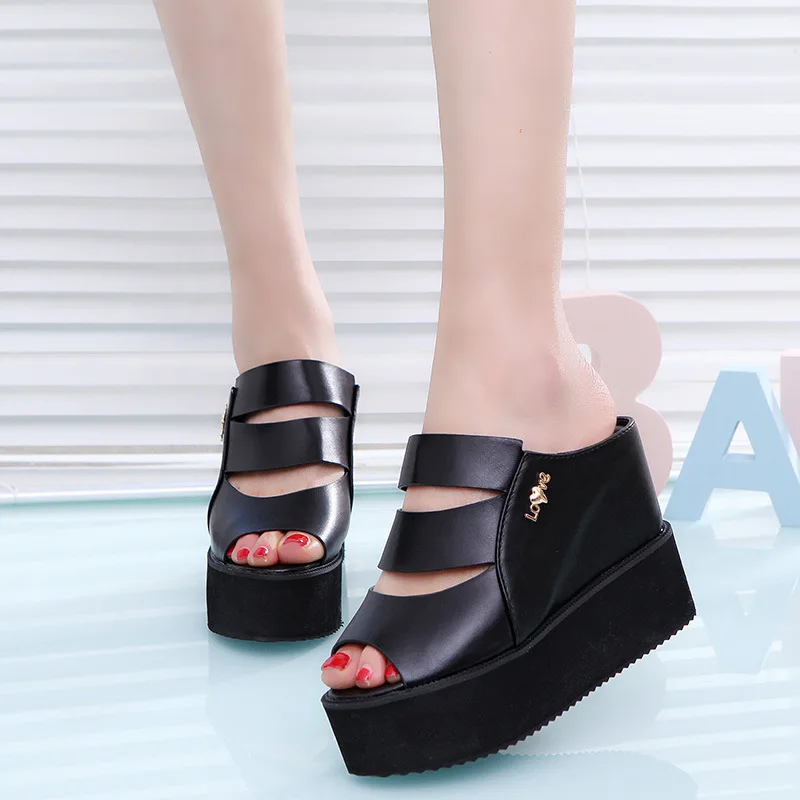 Women's 2019 Summer New Style Europe And America Fashion Roman Style Slanted Heel Waterproof Platform Hollow out Elevator Fish M
Women's 2019 Summer New Style Europe And America Fashion Roman Style Slanted Heel Waterproof Platform Hollow out Elevator Fish M
