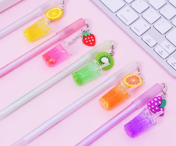 100pcs/Lot 0.5mm Wholesale Gel Pen Creative Juice Cup Pendant Neutral Pen Students Smooth Quick Dry Pen Stationery Writing GP801
100pcs/Lot 0.5mm Wholesale Gel Pen Creative Juice Cup Pendant Neutral Pen Students Smooth Quick Dry Pen Stationery Writing GP801