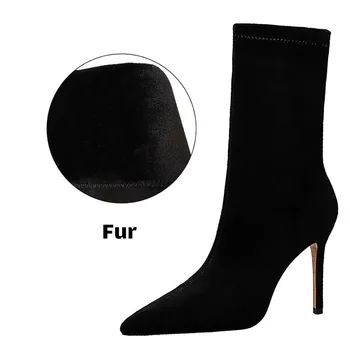 2019 New Boots Plus velvet Women For Autumn Winter Fashion Pointed Toe heel Woman Chelsea Boots Plus size
2019 New Boots Plus velvet Women For Autumn Winter Fashion Pointed Toe heel Woman Chelsea Boots Plus size
