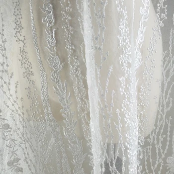 Exquisite Embroidery Net Lace Fabric For dress Cloth French Tulle Lace For Wedding Garment Accessories
Exquisite Embroidery Net Lace Fabric For dress Cloth French Tulle Lace For Wedding Garment Accessories