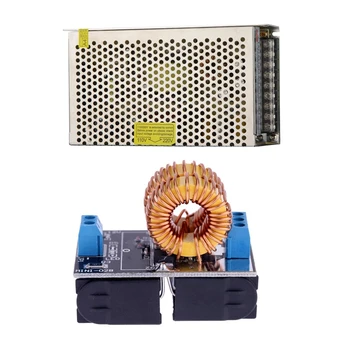 Voltage Converter Switch Power Supply with 5V-12V Low Voltage ZVS Induction Heating Power Supply Module + Heater Coil
Voltage Converter Switch Power Supply with 5V-12V Low Voltage ZVS Induction Heating Power Supply Module + Heater Coil
