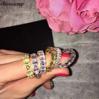 choucong Eternity Promise Ring 925 Sterling Silver AAAAA cz Engagement Wedding Band Rings For Women Men Statement Finger Jewelry
choucong Eternity Promise Ring 925 Sterling Silver AAAAA cz Engagement Wedding Band Rings For Women Men Statement Finger Jewelry