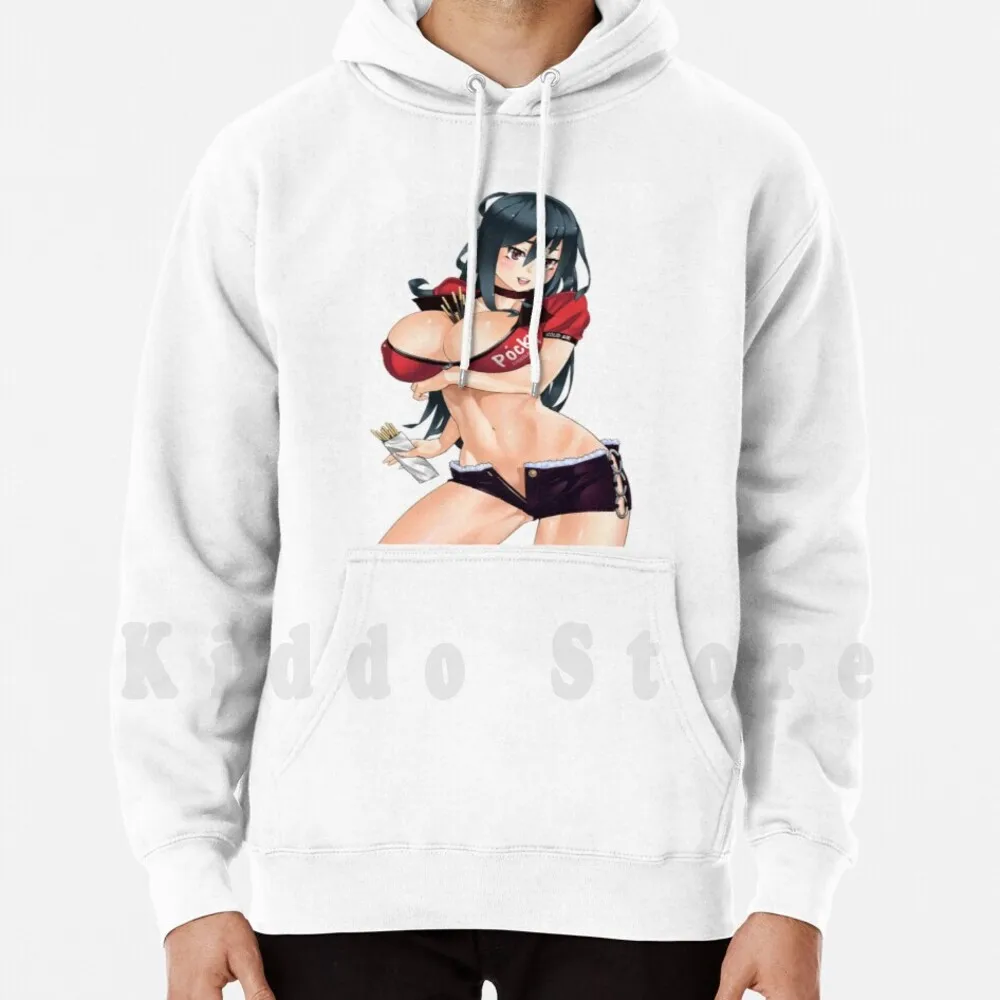 

Succulent Anime Babe 11 hoodie long sleeve Sexy Hentai Ecchi Erotic Lewd Tits Titties Hot Chick Womens