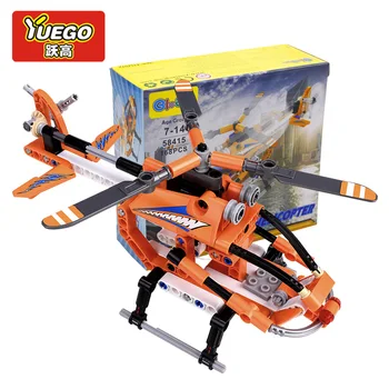 Yuego168PCS DIY Children's Puzzle Helicopter Model Toys 
Yuego168PCS DIY Children's Puzzle Helicopter Model Toys
