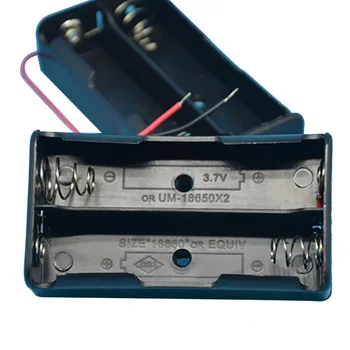 2*18650 Battery Box Case Holder with Wire Leads Side By Side Battery Box Connecting Solder Battery Holder Accessories
2*18650 Battery Box Case Holder with Wire Leads Side By Side Battery Box Connecting Solder Battery Holder Accessories