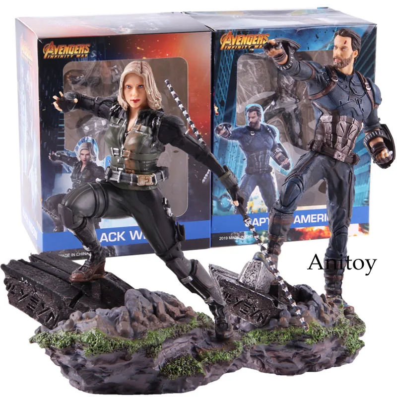 Iron Studios Avengers Infinity War Captian America Black Widow 1/10 Scale Statue Figure PVC Action Figure Collectible Model Toy
Iron Studios Avengers Infinity War Captian America Black Widow 1/10 Scale Statue Figure PVC Action Figure Collectible Model Toy