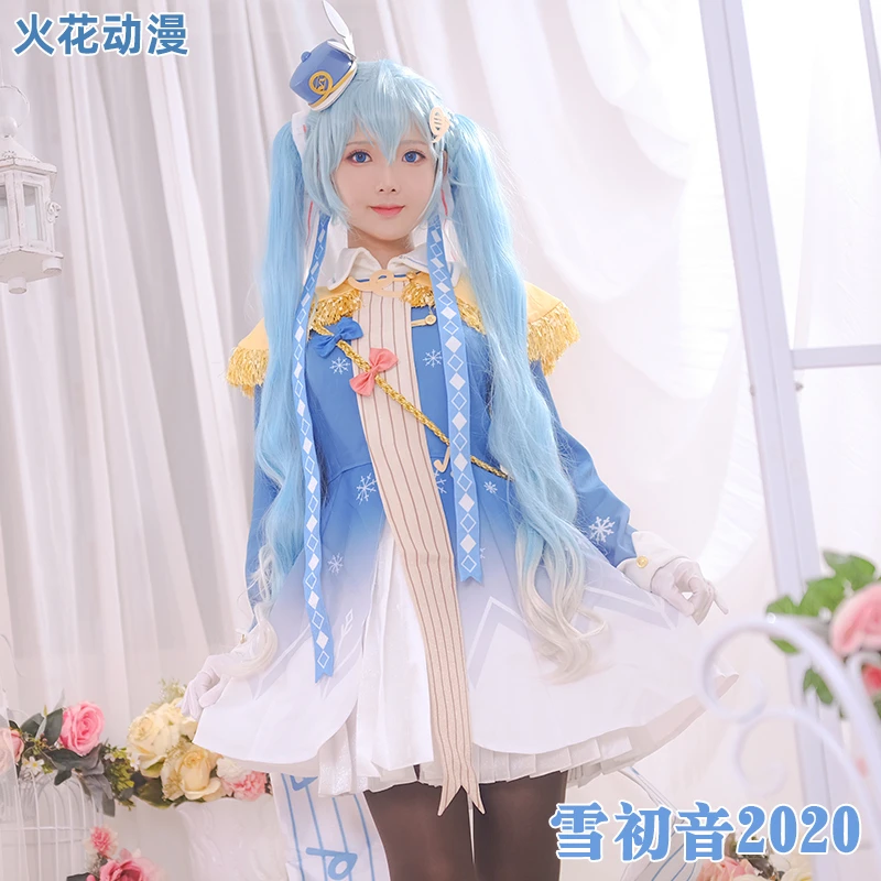 New!!Anime Vocaloid SNOW MIKU Princess Dress Cosplay Costume 2020 Hatsune Miku Cos Uniform H
New!!Anime Vocaloid SNOW MIKU Princess Dress Cosplay Costume 2020 Hatsune Miku Cos Uniform H