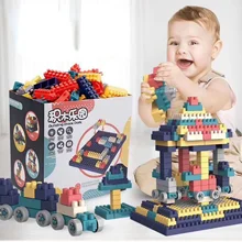 108 Large Granule Parent-child Educational Early Education Multifunctional Gift Box Building Block Assembled Toys Kids Toys
108 Large Granule Parent-child Educational Early Education Multifunctional Gift Box Building Block Assembled Toys Kids Toys