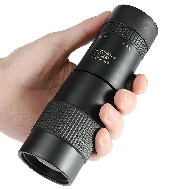 8-40X40 Powerful High Zoom Monocular Professional Telescope Portable for Camping Hunting Lll Night Vision Binoculars HD
8-40X40 Powerful High Zoom Monocular Professional Telescope Portable for Camping Hunting Lll Night Vision Binoculars HD