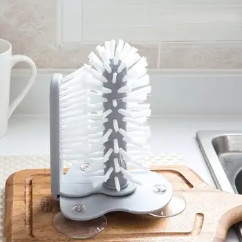 10pcs Washing Dish 2 in 1 Brush Suction Cup Stand Glassware Milk Bottle Cleaning Brush Home Kitchen Glass Cups Cleaner 
10pcs Washing Dish 2 in 1 Brush Suction Cup Stand Glassware Milk Bottle Cleaning Brush Home Kitchen Glass Cups Cleaner