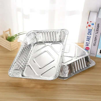 30x Disposable Aluminum Foil Pans Heat Resistant Trays For Baking Cooking 570ml Kitchen Bakeware
30x Disposable Aluminum Foil Pans Heat Resistant Trays For Baking Cooking 570ml Kitchen Bakeware