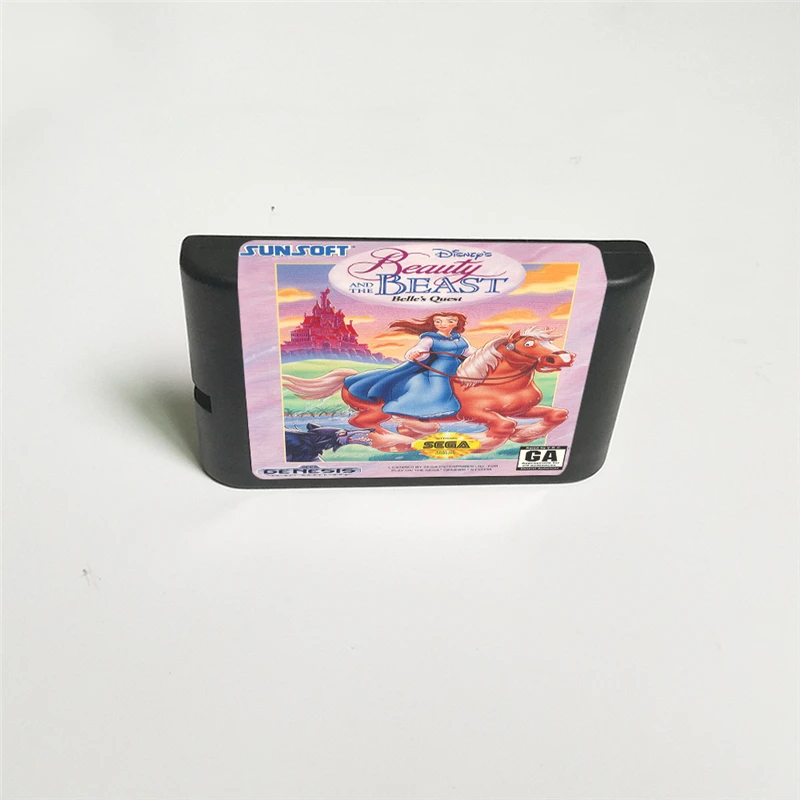 Beauty and the Beast Belle's Quest - USA Cover With Retail Box 16 Bit MD Game Card for Sega Megadrive Genesis Video Game Console
Beauty and the Beast Belle's Quest - USA Cover With Retail Box 16 Bit MD Game Card for Sega Megadrive Genesis Video Game Console