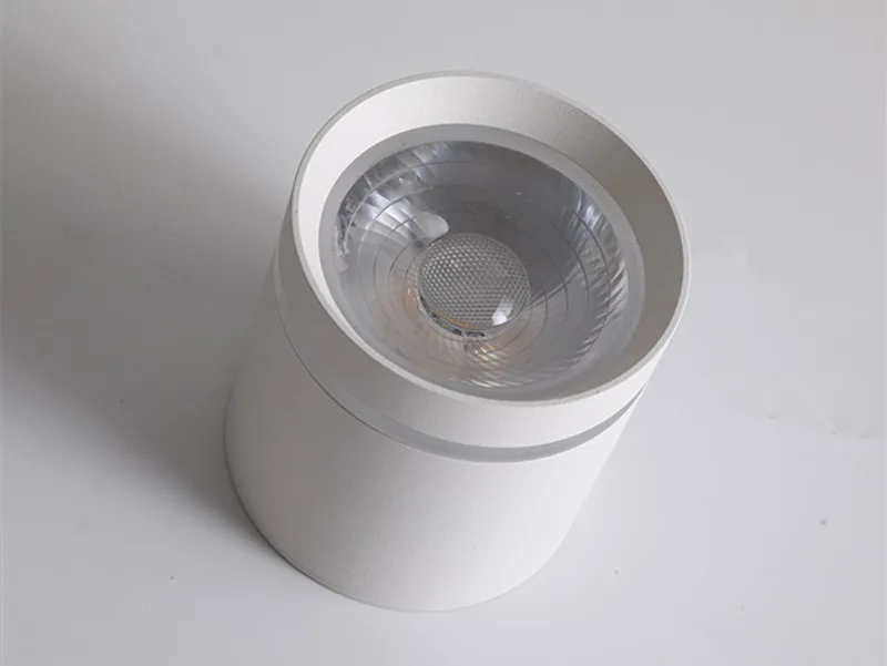 Dimmable Cylinder LED Downlights 7W 10W 12W COB LED Ceiling Spot Lights AC85~265V LED Background Lamps Indoor Lighting