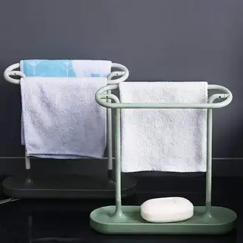 Portable Bath Towel Storage Rack Kitchen Rag Sponge Drying Rack Countertop Soap Rack Removable Drying Storage Holder Rack
Portable Bath Towel Storage Rack Kitchen Rag Sponge Drying Rack Countertop Soap Rack Removable Drying Storage Holder Rack
