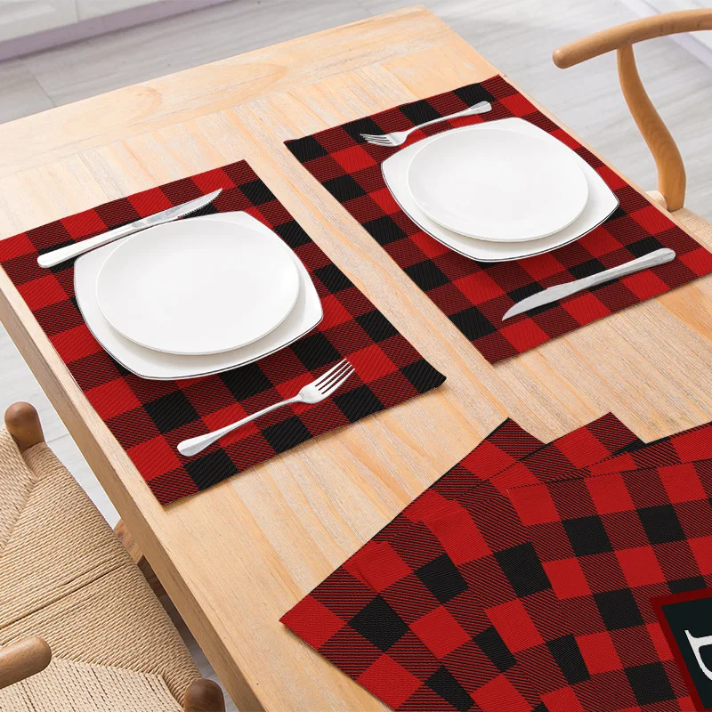 Placemats simple letter table mat Christmas series tableware mat with waterproof function easy to clean the kitchen table mat
Placemats simple letter table mat Christmas series tableware mat with waterproof function easy to clean the kitchen table mat