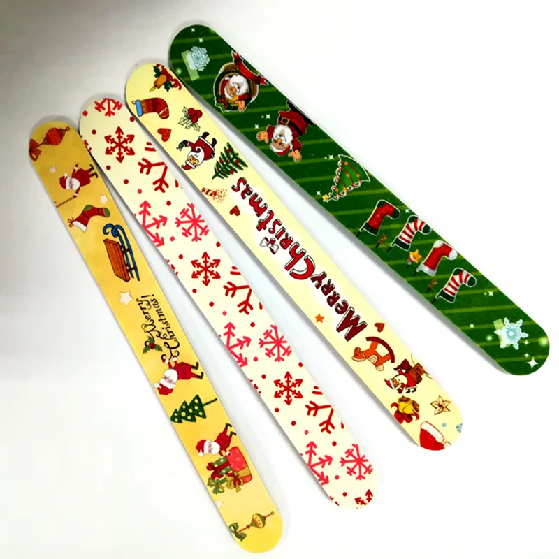 Professional Nail File 100/180 Christmas Nail Files Grey Boat Sanding Buffer Block Pedicure Manicure Buffing Polish Beauty Tools
Professional Nail File 100/180 Christmas Nail Files Grey Boat Sanding Buffer Block Pedicure Manicure Buffing Polish Beauty Tools