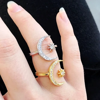 New Bling Gold Rose Gold Silver Color Chain Ring with Zircon Stone for Women Wedding Engagement Rings Fashion Diamond Jewelry 
New Bling Gold Rose Gold Silver Color Chain Ring with Zircon Stone for Women Wedding Engagement Rings Fashion Diamond Jewelry