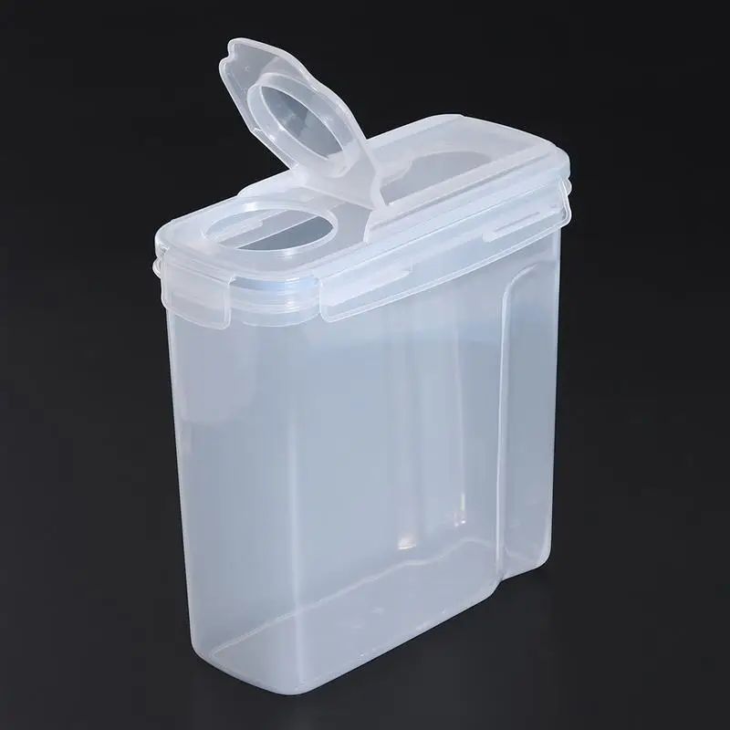 4L Pet Dog Food Storage Container with Graduated Scale Transparent Buckle Sealed Food Storage Box
4L Pet Dog Food Storage Container with Graduated Scale Transparent Buckle Sealed Food Storage Box