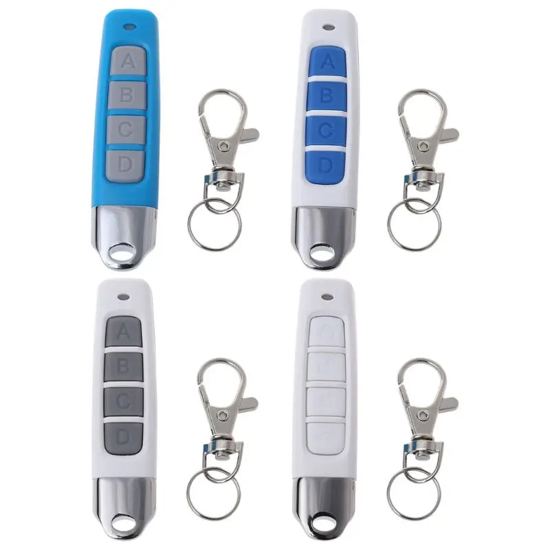 433MHZ 433MHZ 4 Buttons Clone Remote Control Wireless Transmitter Garage Gate Door Electric Copy Controller Anti-theft Lock Key
433MHZ 433MHZ 4 Buttons Clone Remote Control Wireless Transmitter Garage Gate Door Electric Copy Controller Anti-theft Lock Key