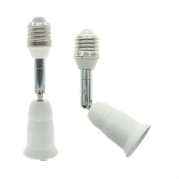 E27 Socket Extender Adapter, E27 to E27 Extension with Switch, Flexible Medium Light Bulb Socket Converter, 180 Degree Bendable
E27 Socket Extender Adapter, E27 to E27 Extension with Switch, Flexible Medium Light Bulb Socket Converter, 180 Degree Bendable