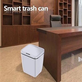 Small Trash Can,12L Home ligent Trash Can Automatic Sensor Dustbin Smart Electric Waste Bins Dustbin
Small Trash Can,12L Home ligent Trash Can Automatic Sensor Dustbin Smart Electric Waste Bins Dustbin